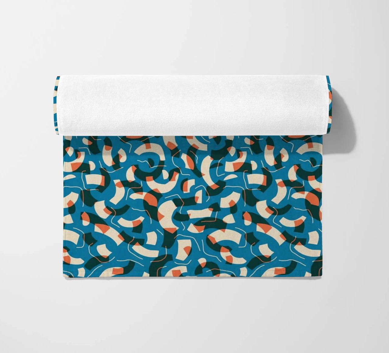 Cyano Pattern No 08 telo mare da treechild