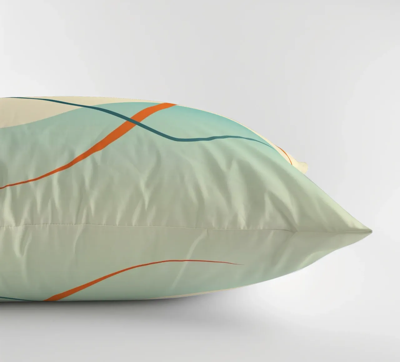 linee curve scena liscia cuscino da pastel color shape