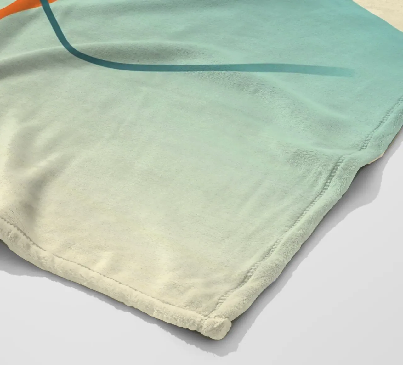 linee curve scena liscia coperta in pile da pastel color shape