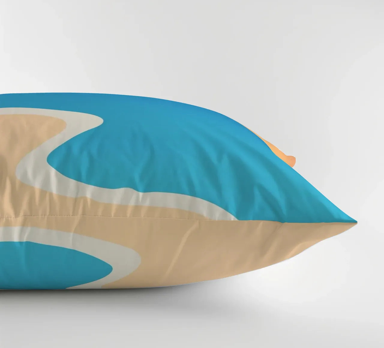 mare calmo relax cuscino da pastel color shape