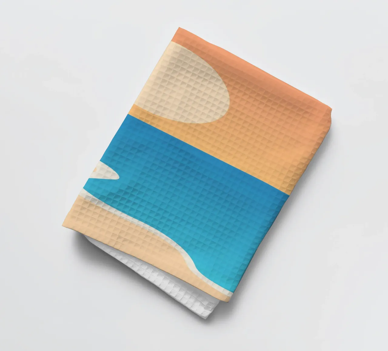 mare calmo relax canovaccio da cucina da pastel color shape