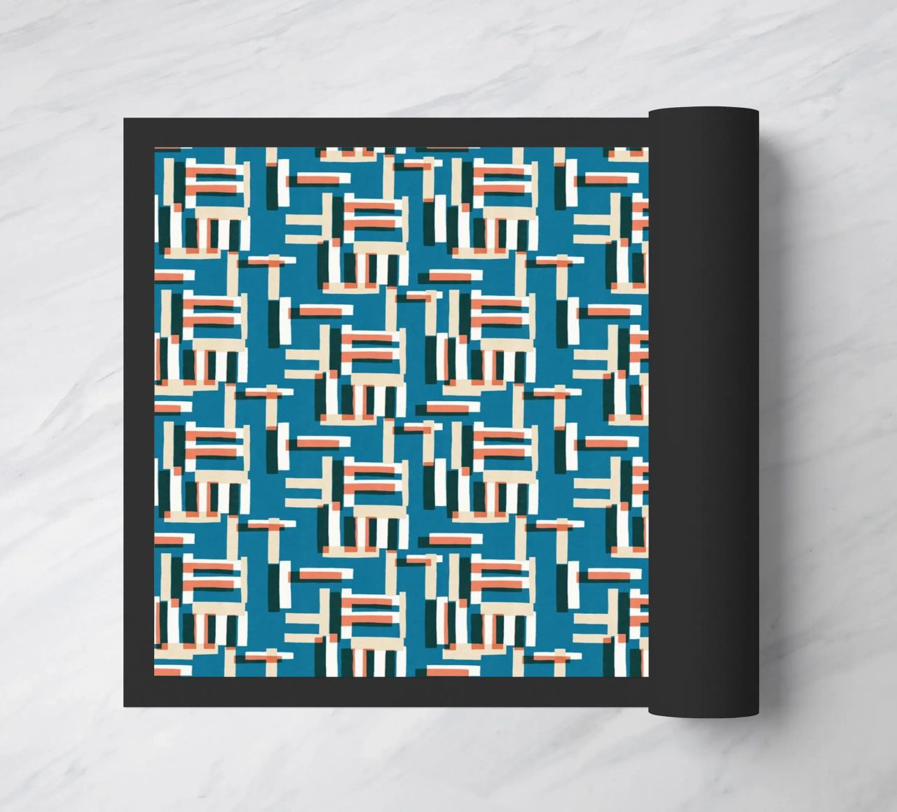Cyano Pattern No 09 zerbino da treechild