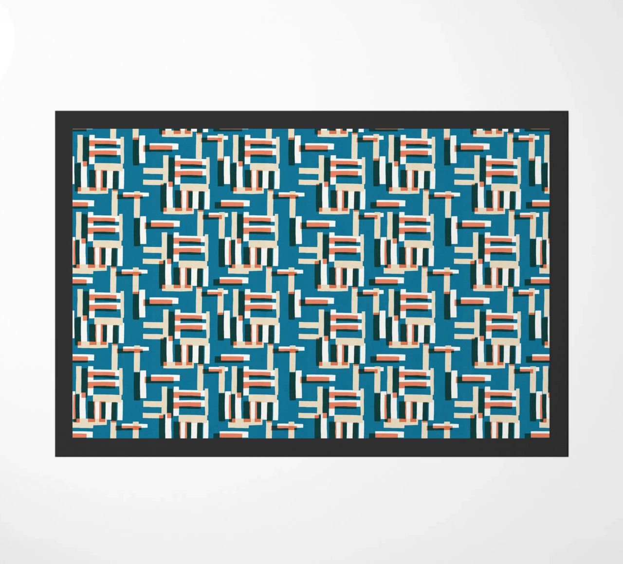 Cyano Pattern No 09 zerbino da treechild