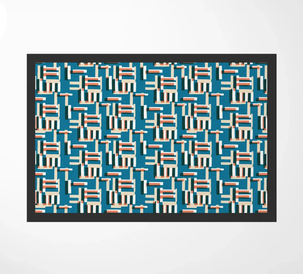 Cyano Pattern No 09 zerbino da treechild