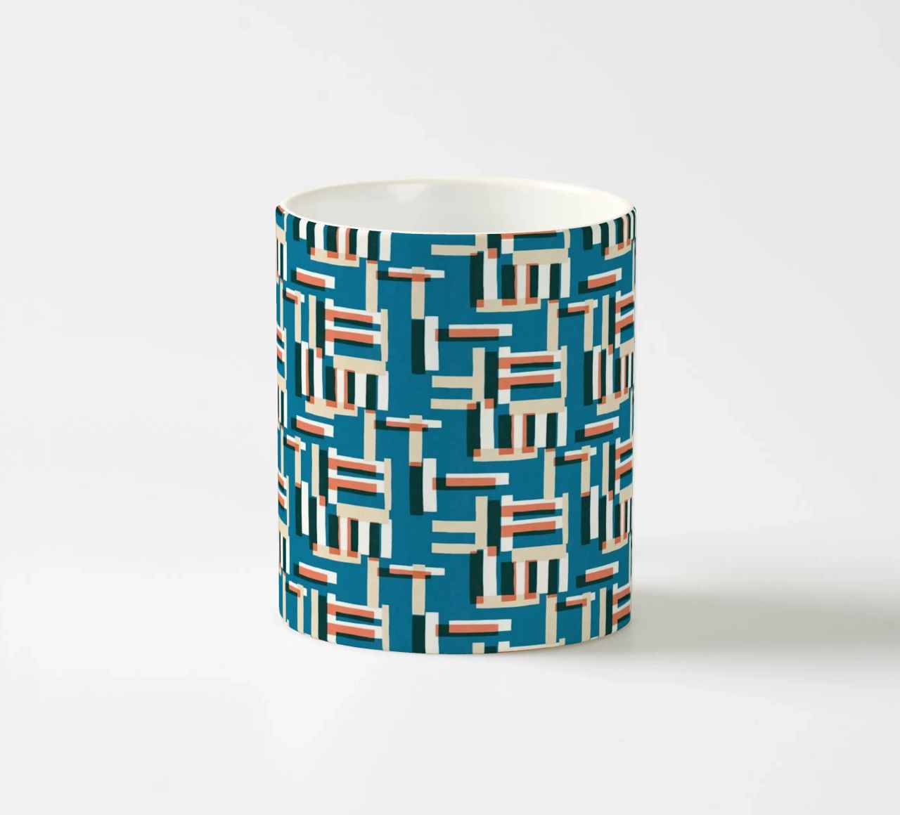 Cyano Pattern No 09 tazza in ceramica da treechild