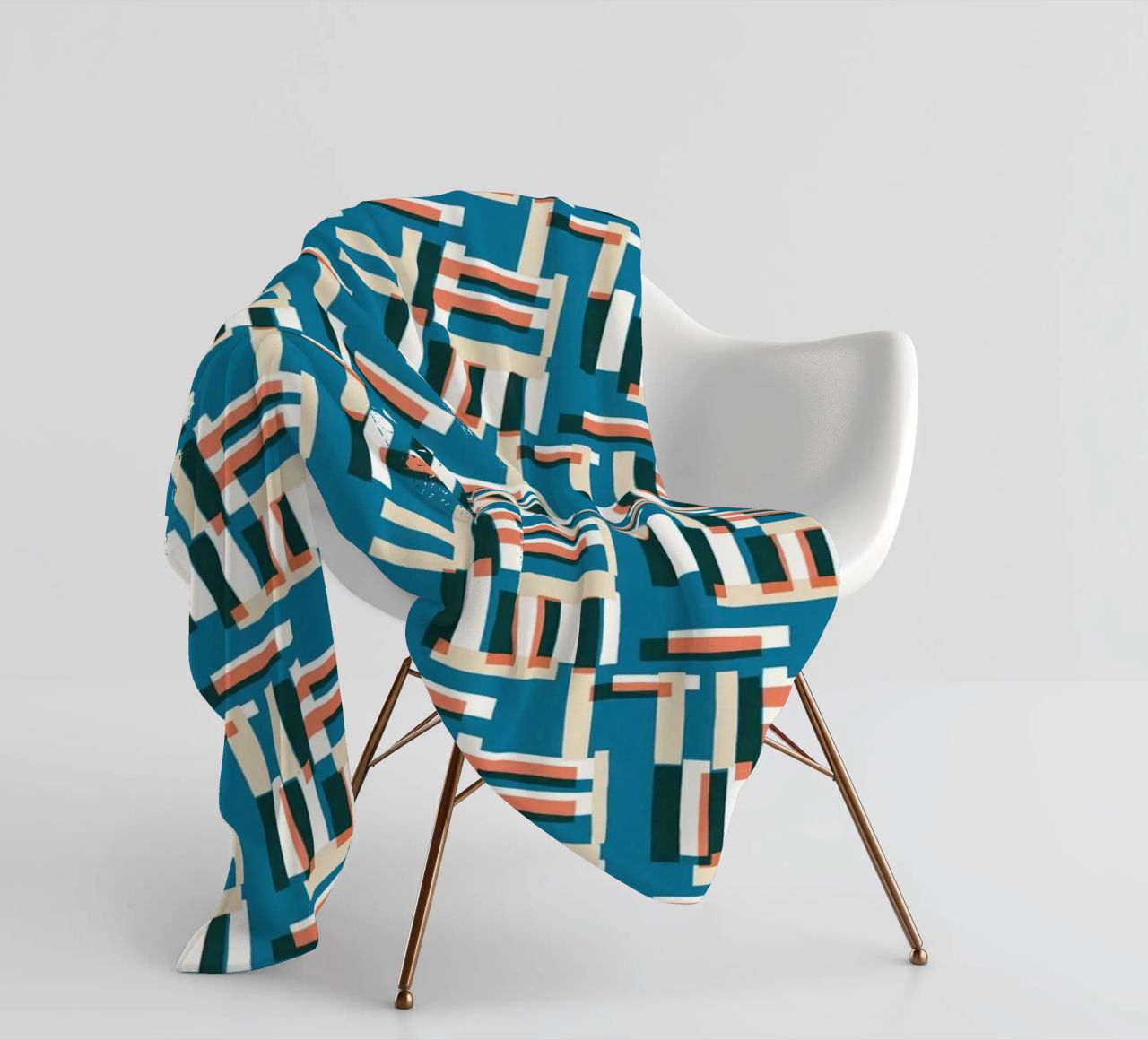 Cyano Pattern No 09 coperta in pile da treechild