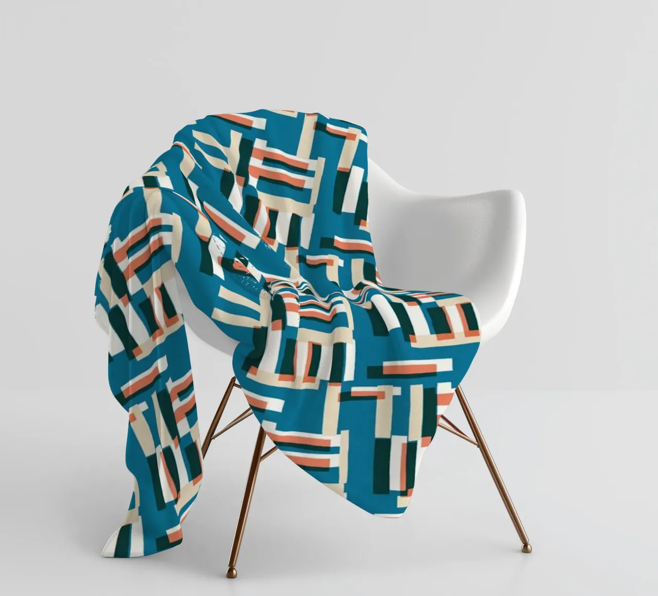 Cyano Pattern No 09 coperta in pile da treechild