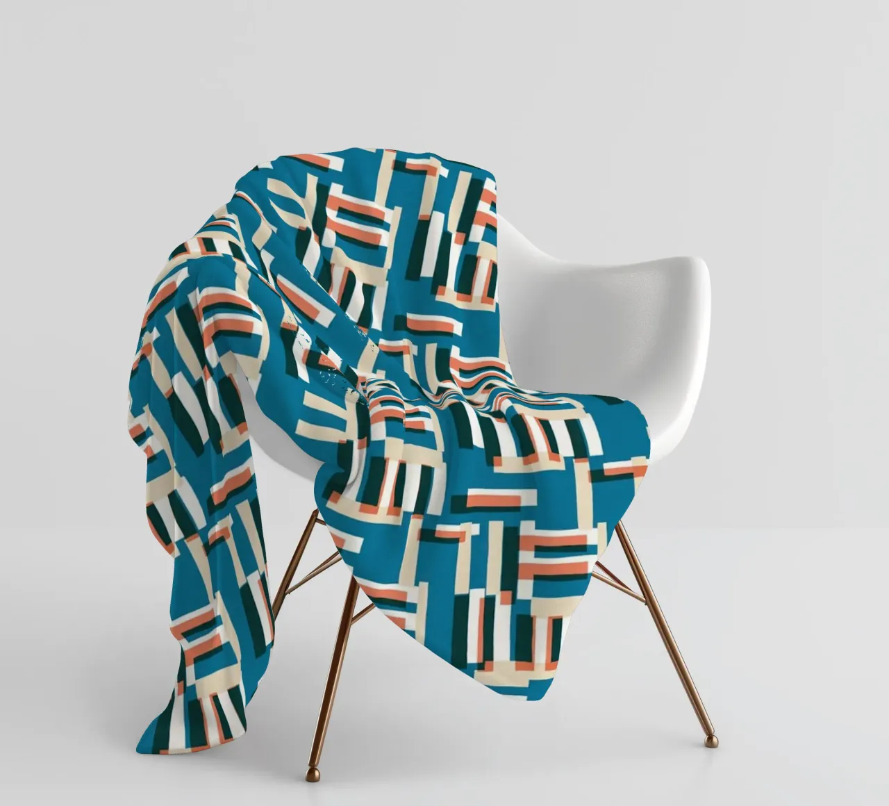 Cyano Pattern No 09 coperta in pile da treechild