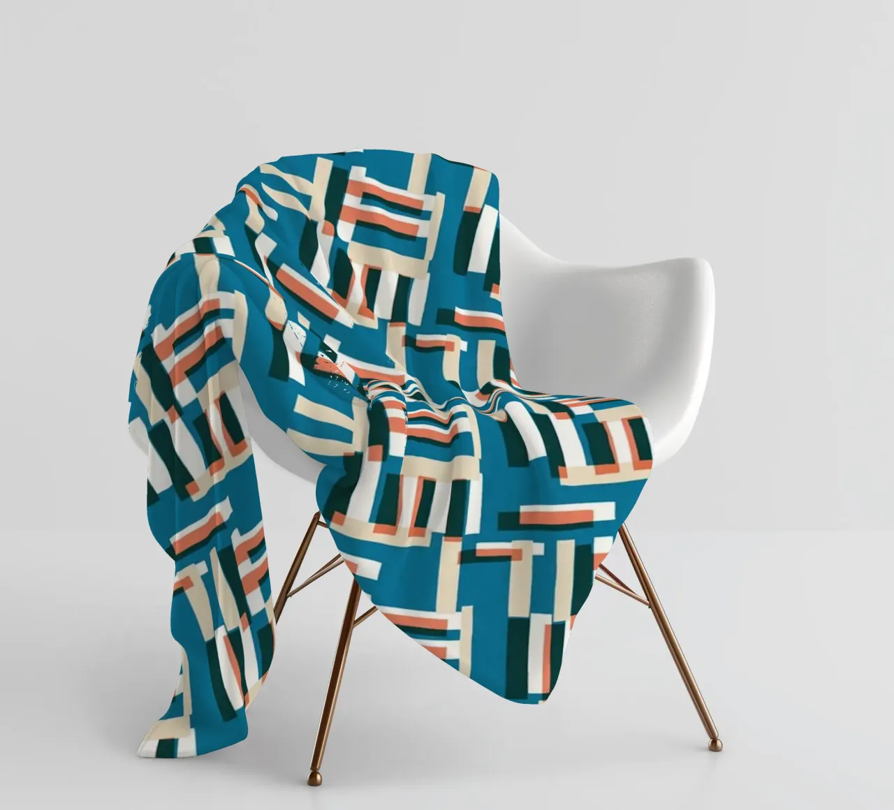 Cyano Pattern No 09 coperta in pile da treechild