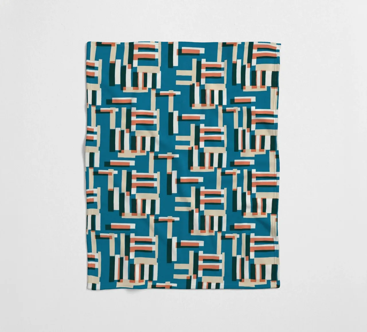 Cyano Pattern No 09 coperta in pile da treechild