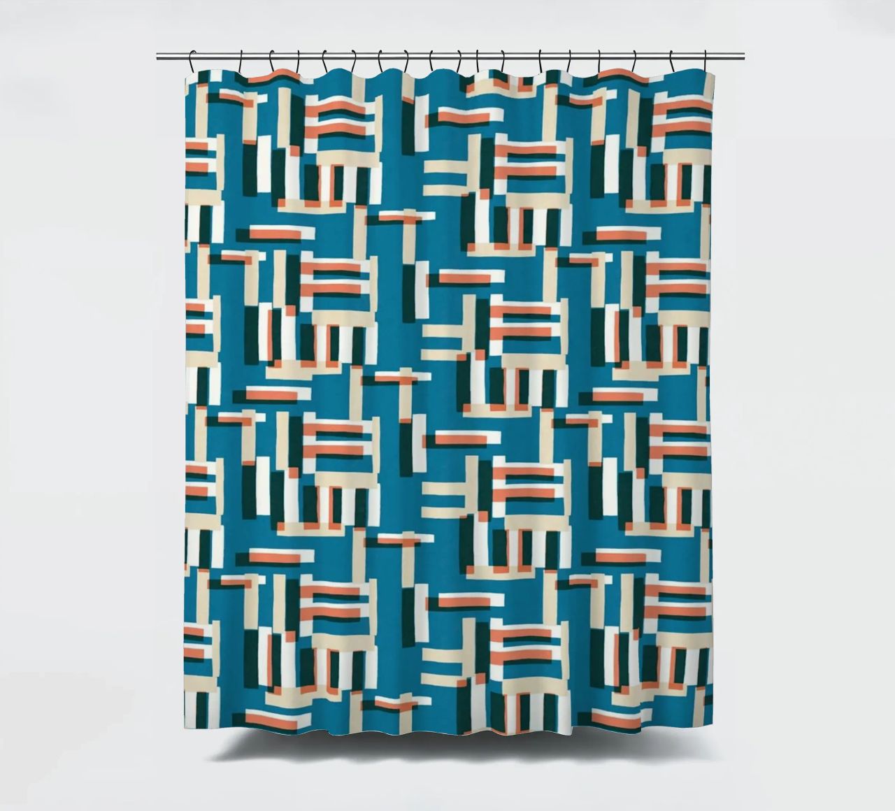 Cyano Pattern No 09 tenda da doccia da treechild