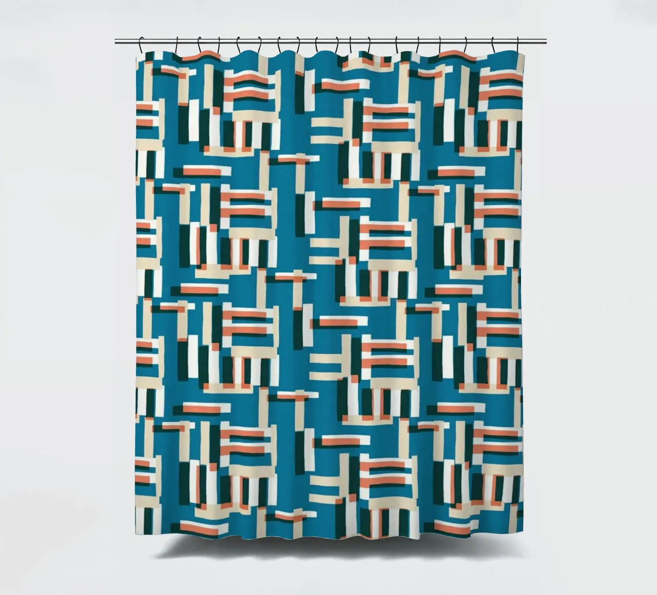 Cyano Pattern No 09 tenda da doccia da treechild