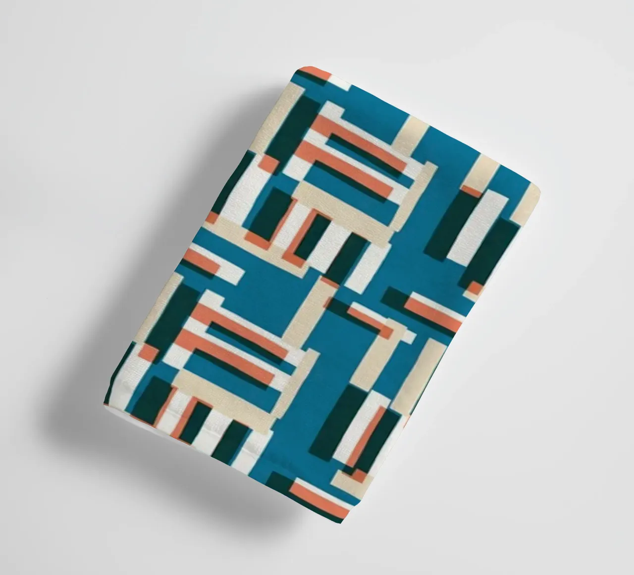 Cyano Pattern No 09 asciugamano da bagno da treechild