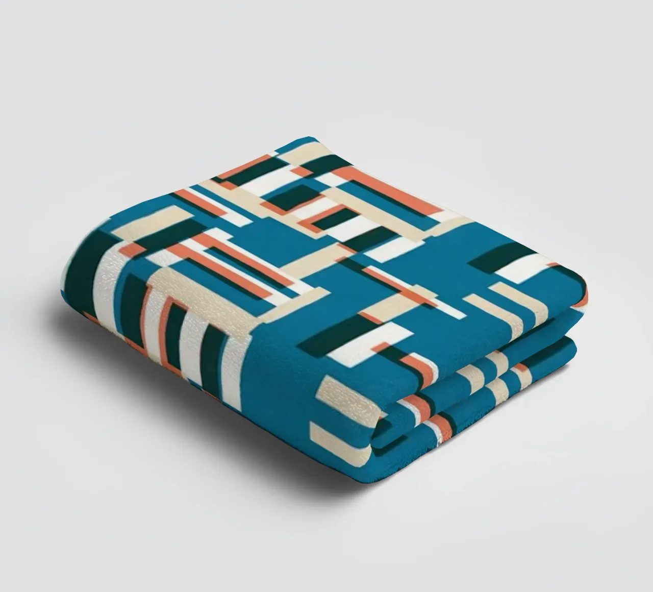 Cyano Pattern No 09 serviette de bain de treechild