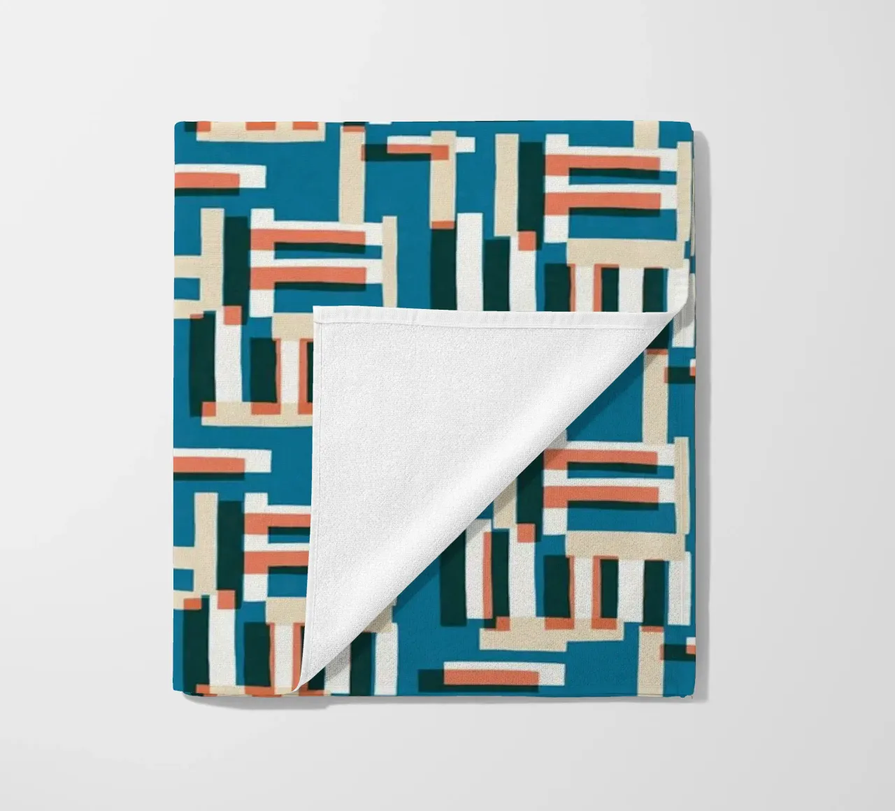 Cyano Pattern No 09 telo mare da treechild