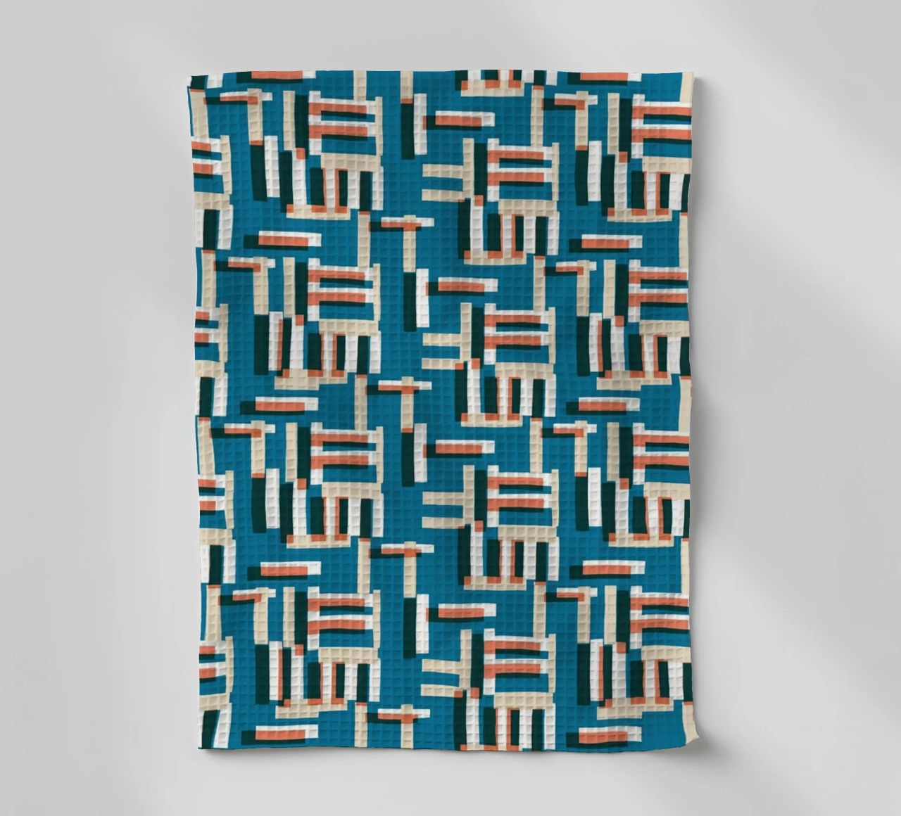 Cyano Pattern No 09 torchon de treechild