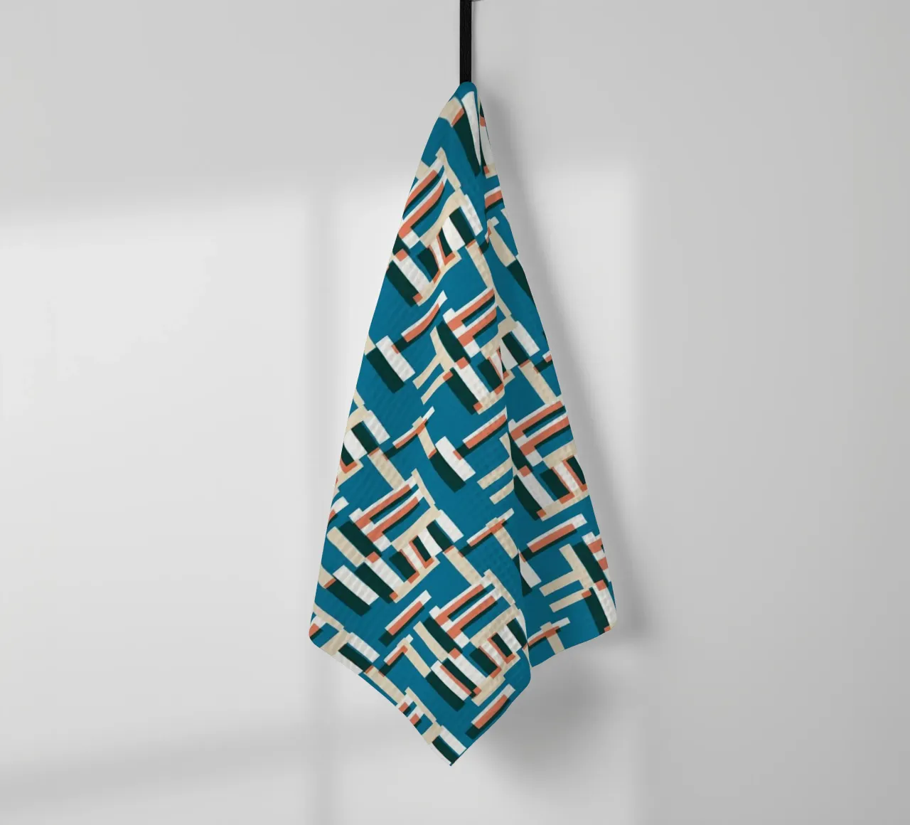 Cyano Pattern No 09 canovaccio da cucina da treechild