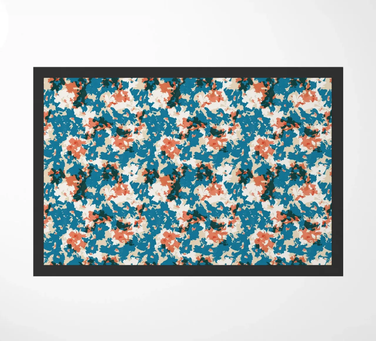 Cyano Pattern No 10 Fußmatte von treechild