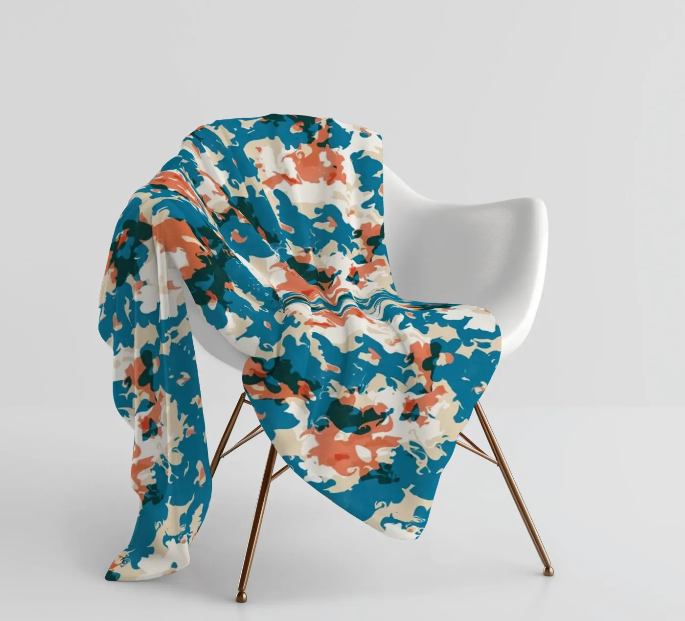 Cyano Pattern No 10 fleecedeken van treechild