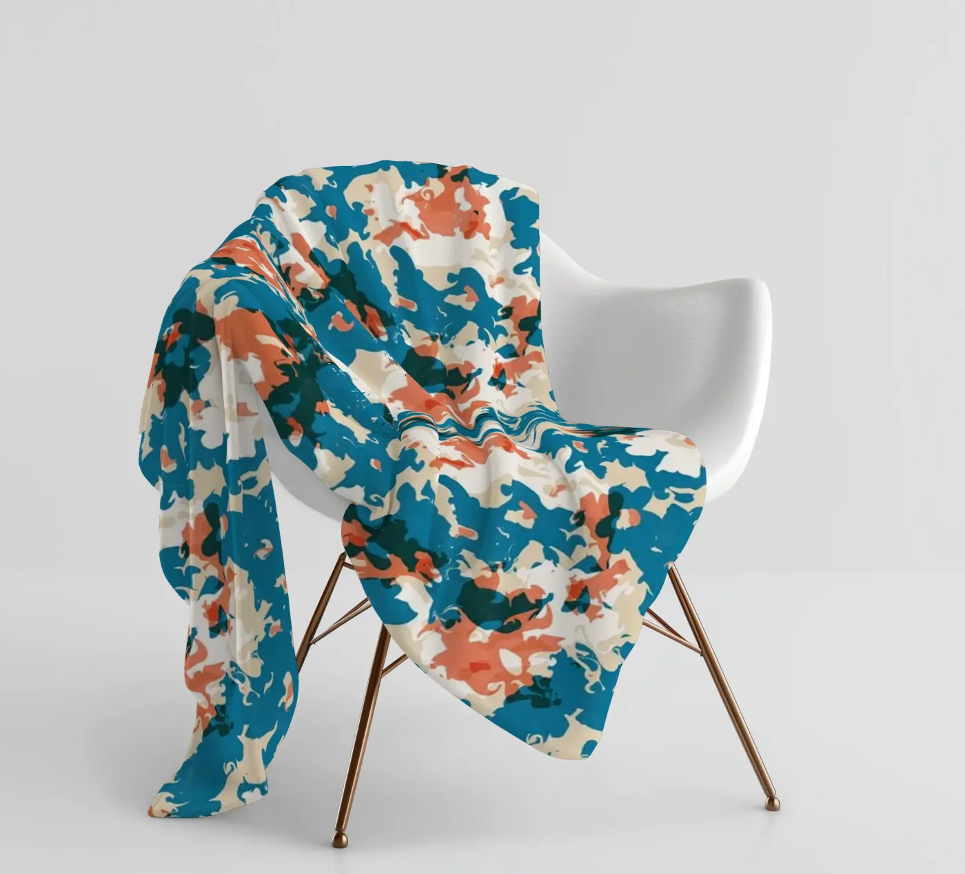 Cyano Pattern No 10 fleecedeken van treechild