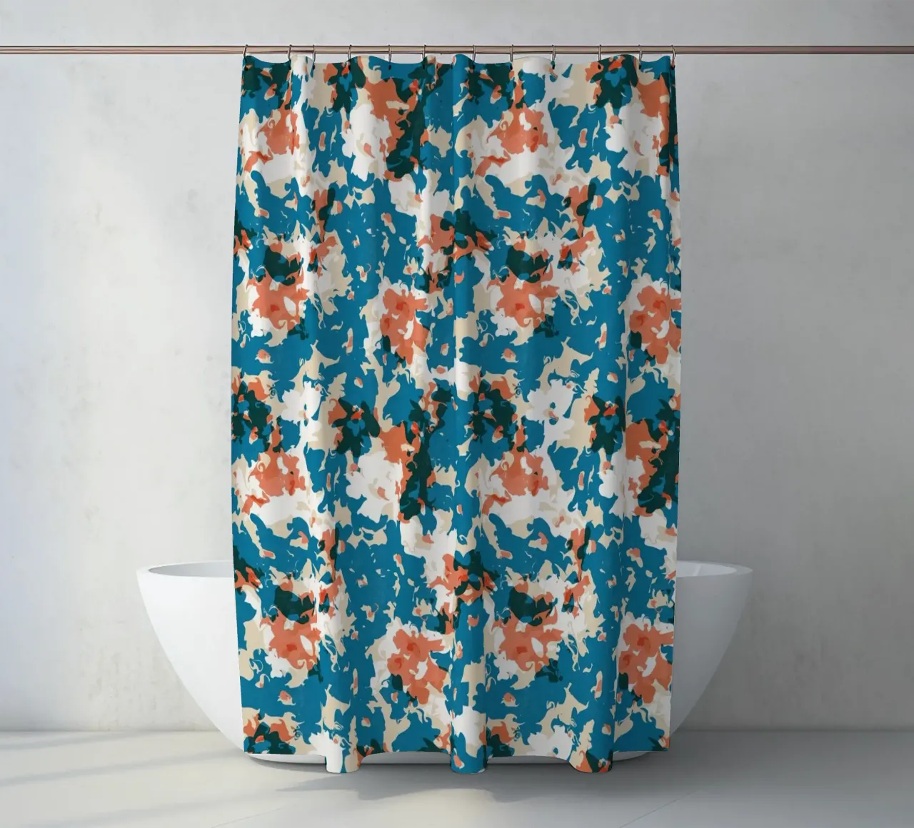 Cyano Pattern No 10 tenda da doccia da treechild