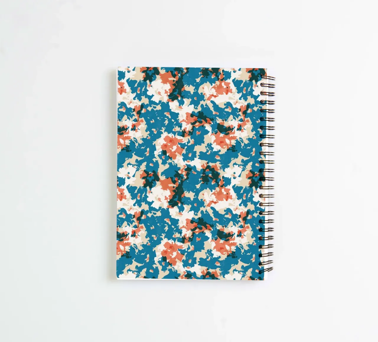 Cyano Pattern No 10 spiral notebook by treechild