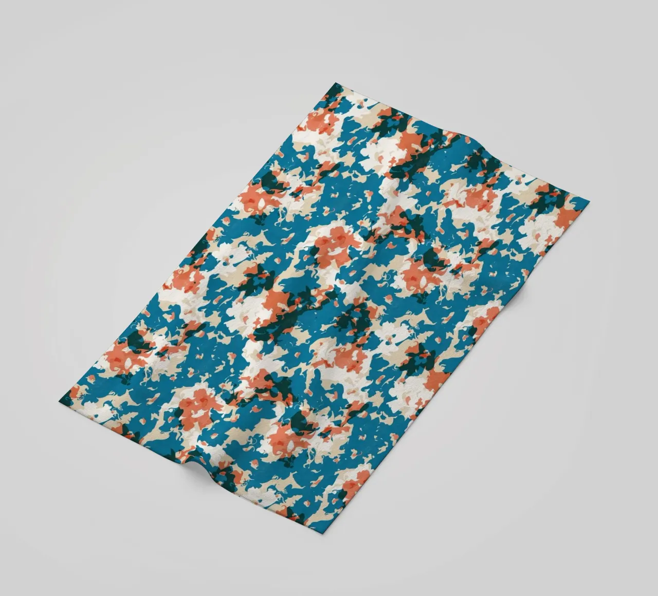 Cyano Pattern No 10 Strandtuch von treechild
