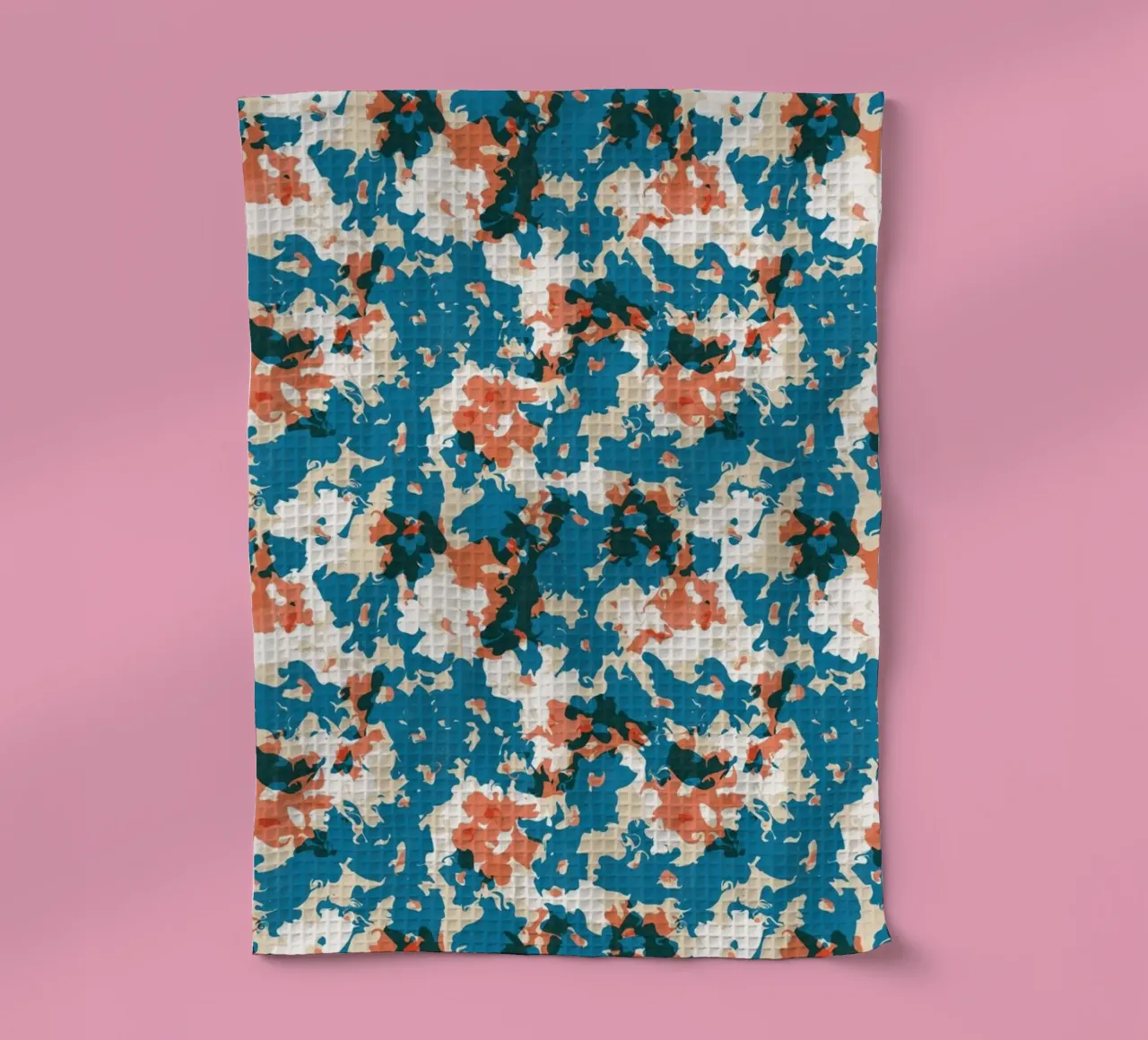 Cyano Pattern No 10 canovaccio da cucina da treechild