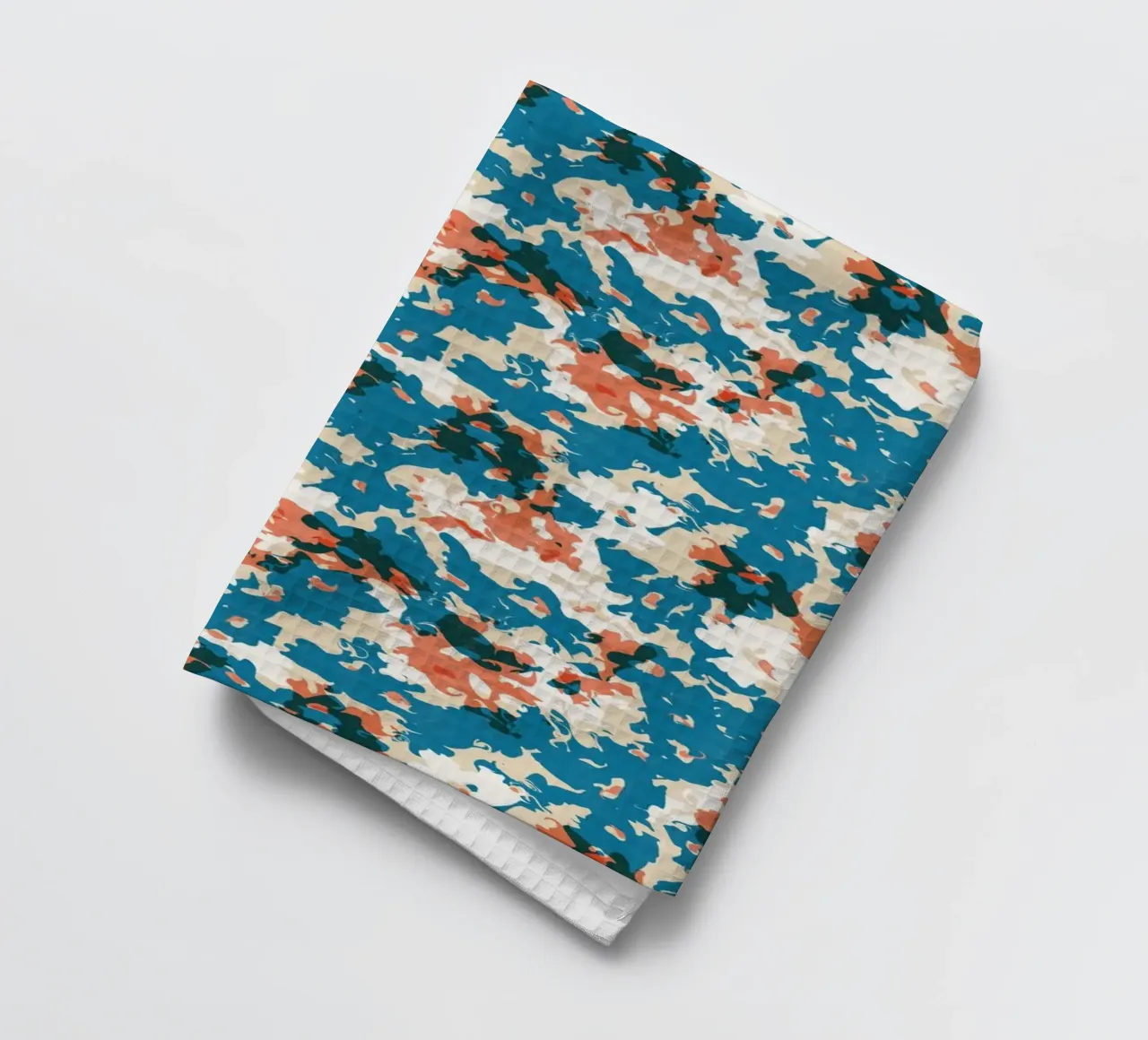 Cyano Pattern No 10 canovaccio da cucina da treechild