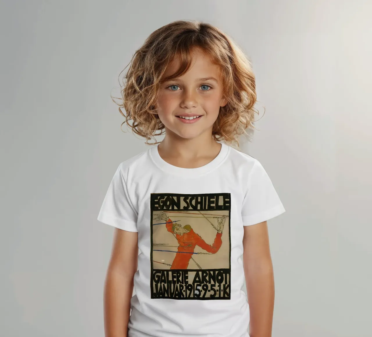 Autoportrait en saint Sébastien t-shirt enfant de williamsshop