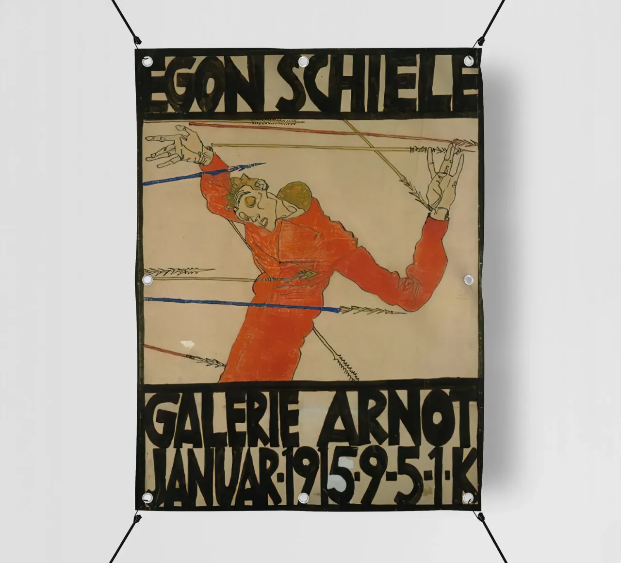 Self-portrait as Saint Sebastian pvc cover by williamsshop