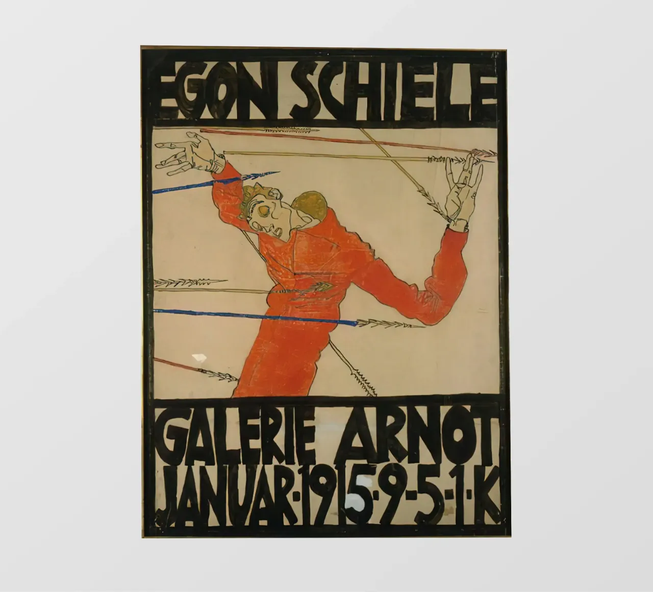 Self-portrait as Saint Sebastian pvc cover by williamsshop