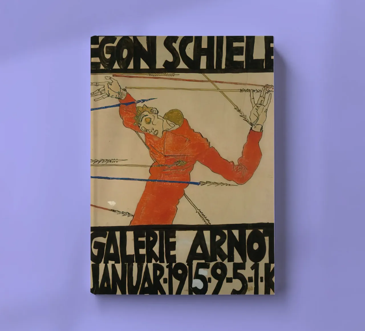 Self-portrait as Saint Sebastian notebook by williamsshop