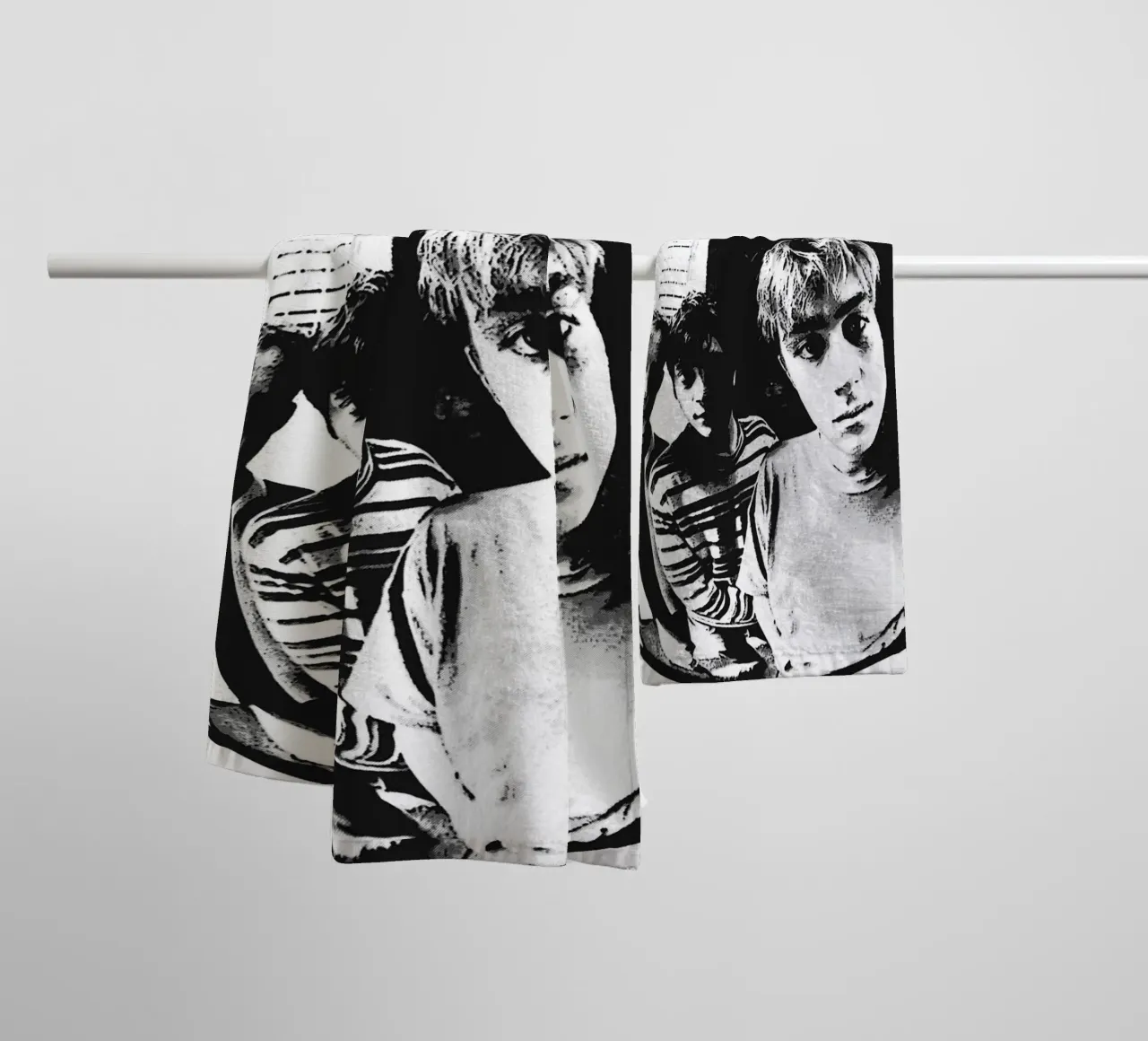 sfocatura della band art asciugamano da bagno da vanhesling