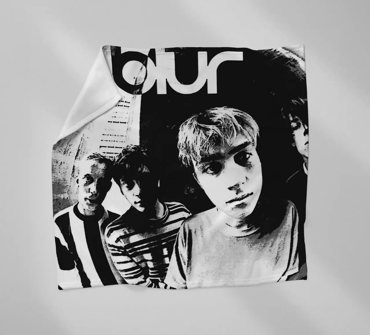 sfocatura della band art coperta in pile da vanhesling