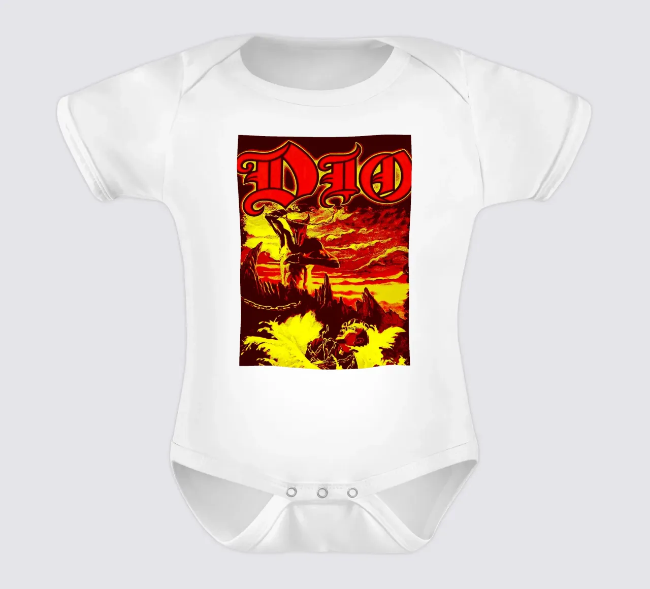 dio band art body neonato maniche corte da vanhesling