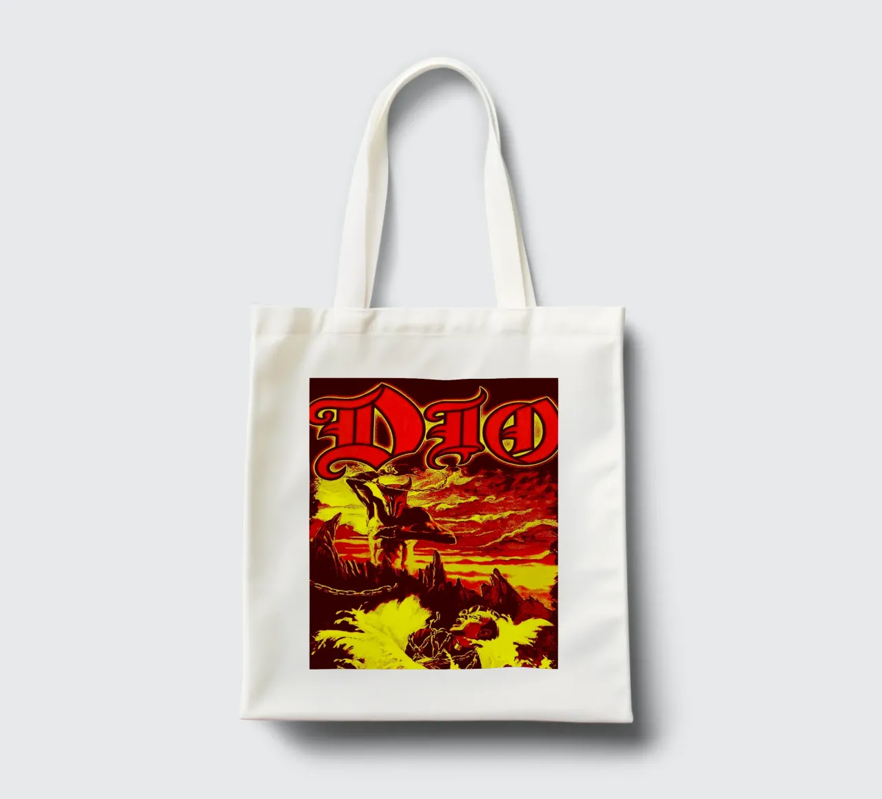 dio band art tote bag by vanhesling