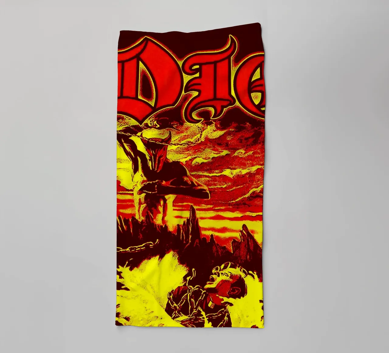 dio band art asciugamano da bagno da vanhesling