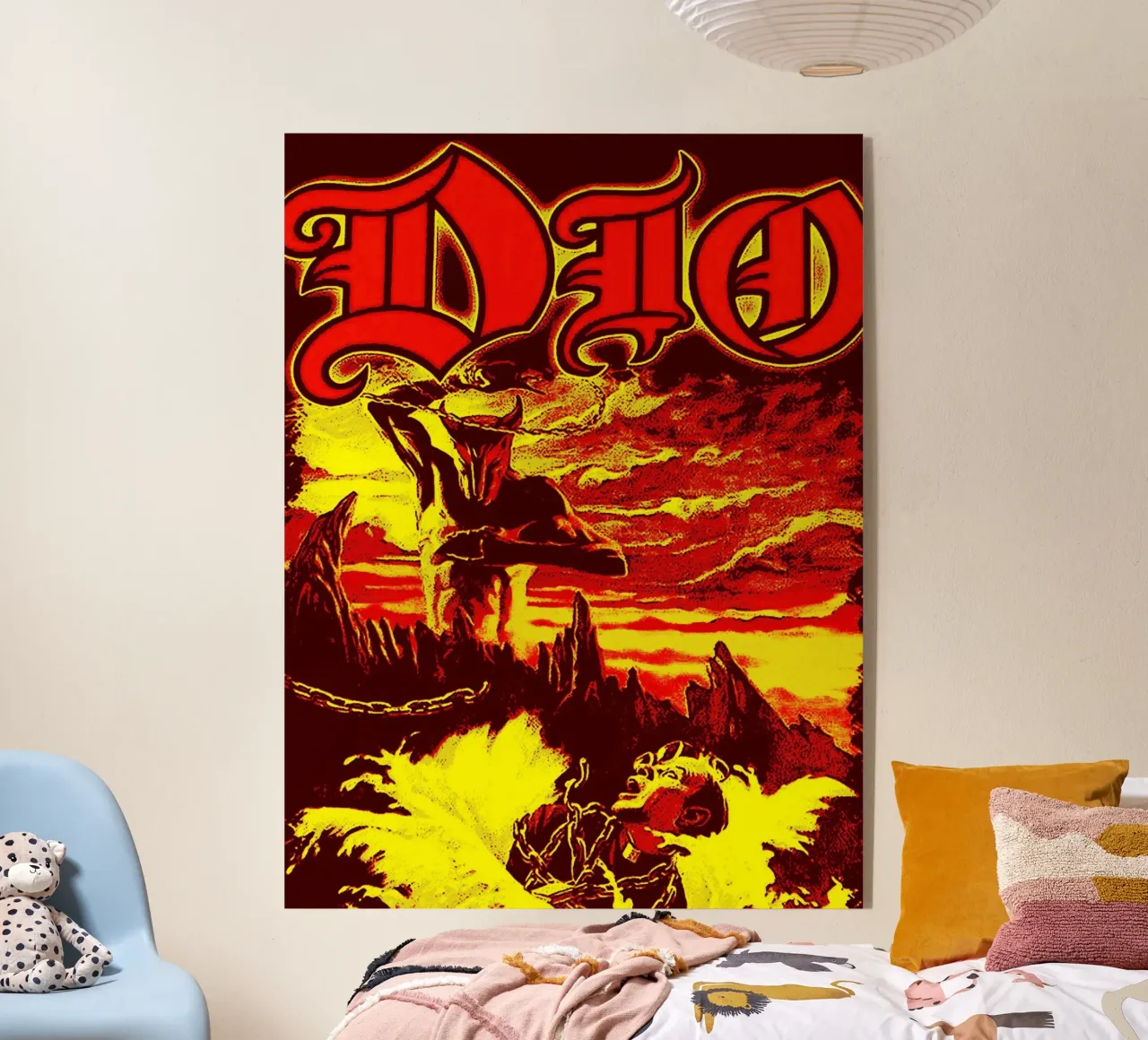 dio band art plexiglass da vanhesling