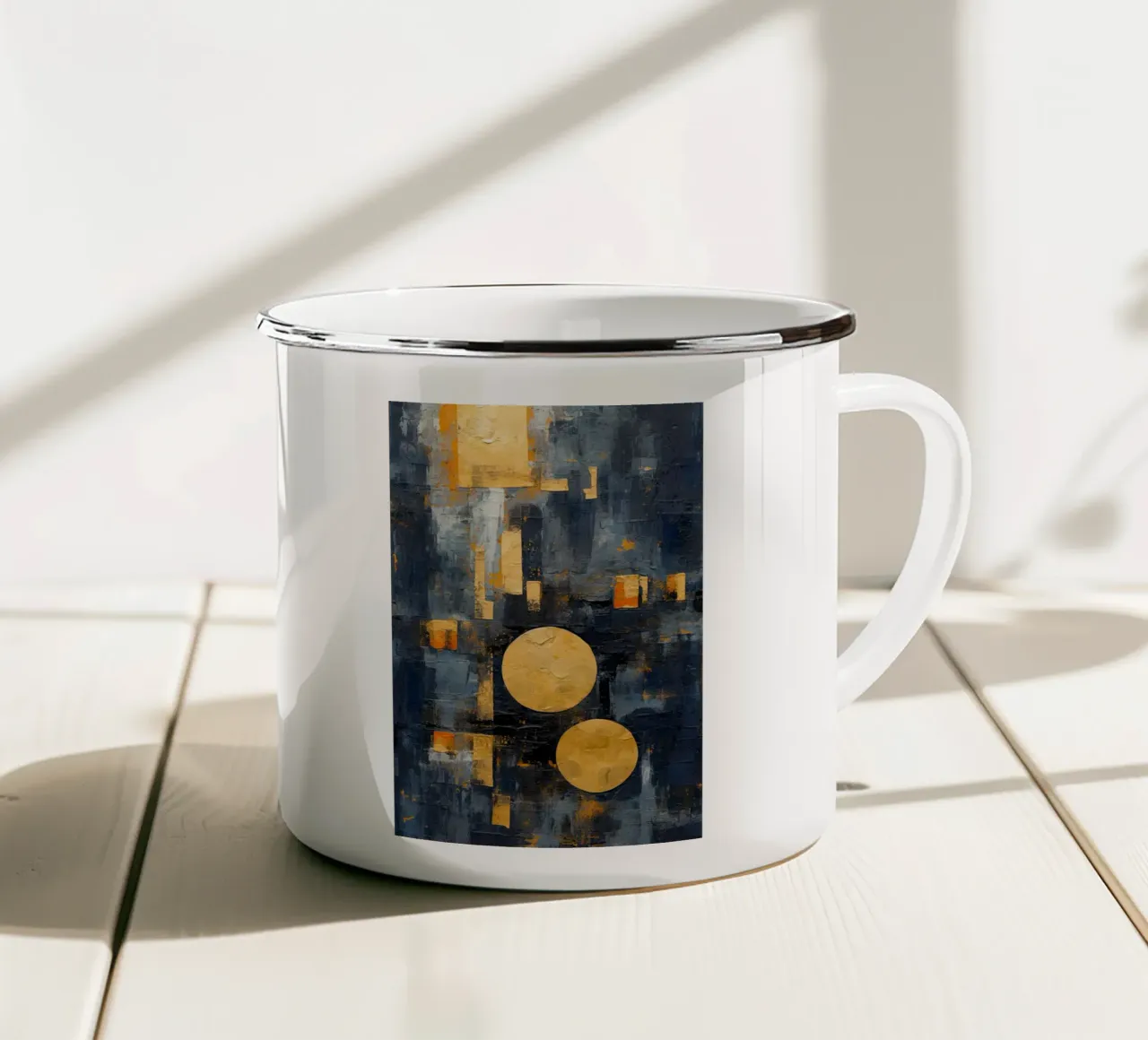 Arte da parete di Imagine tazza in smalto da Imagine