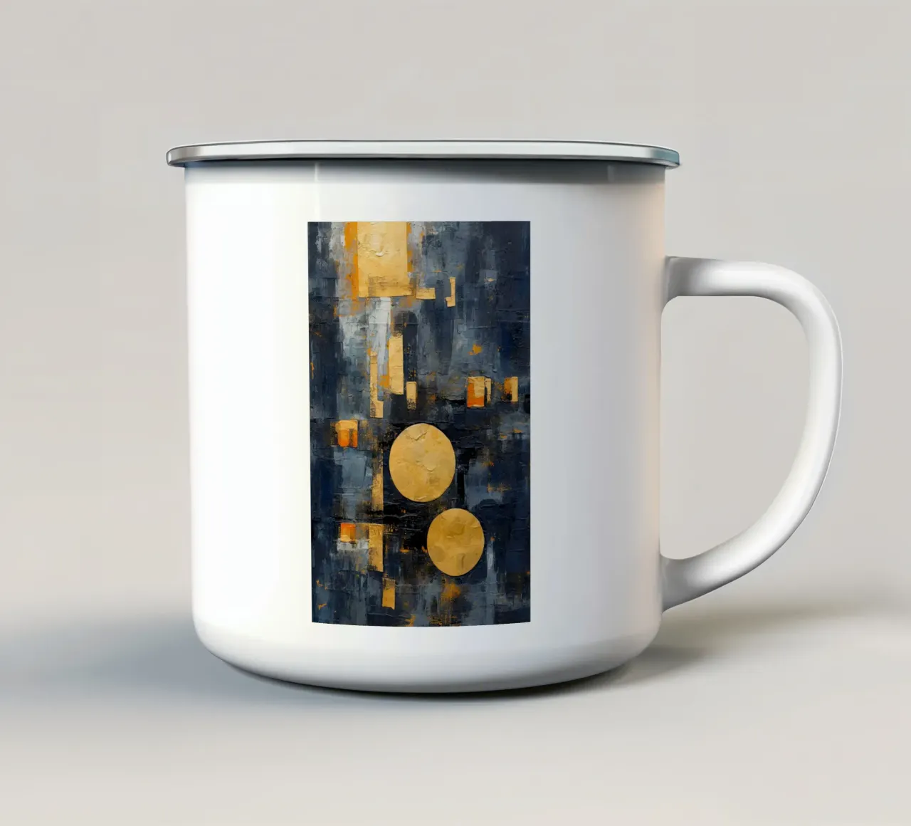 Arte da parete di Imagine tazza in smalto da Imagine