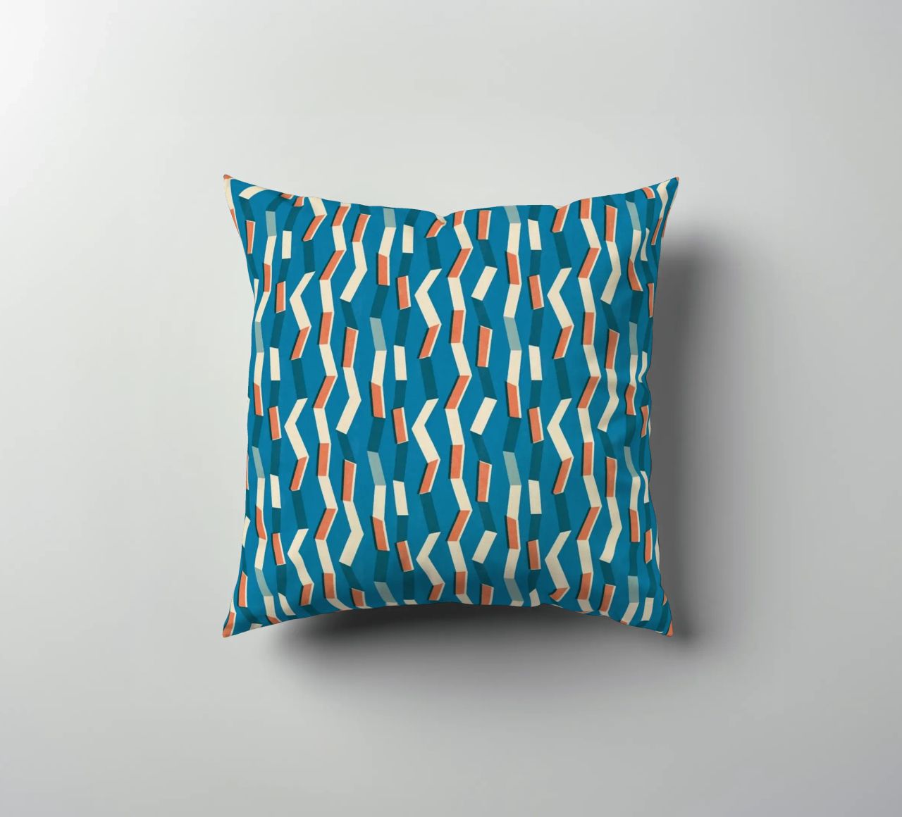 Cyano Pattern No 11 cuscino da treechild