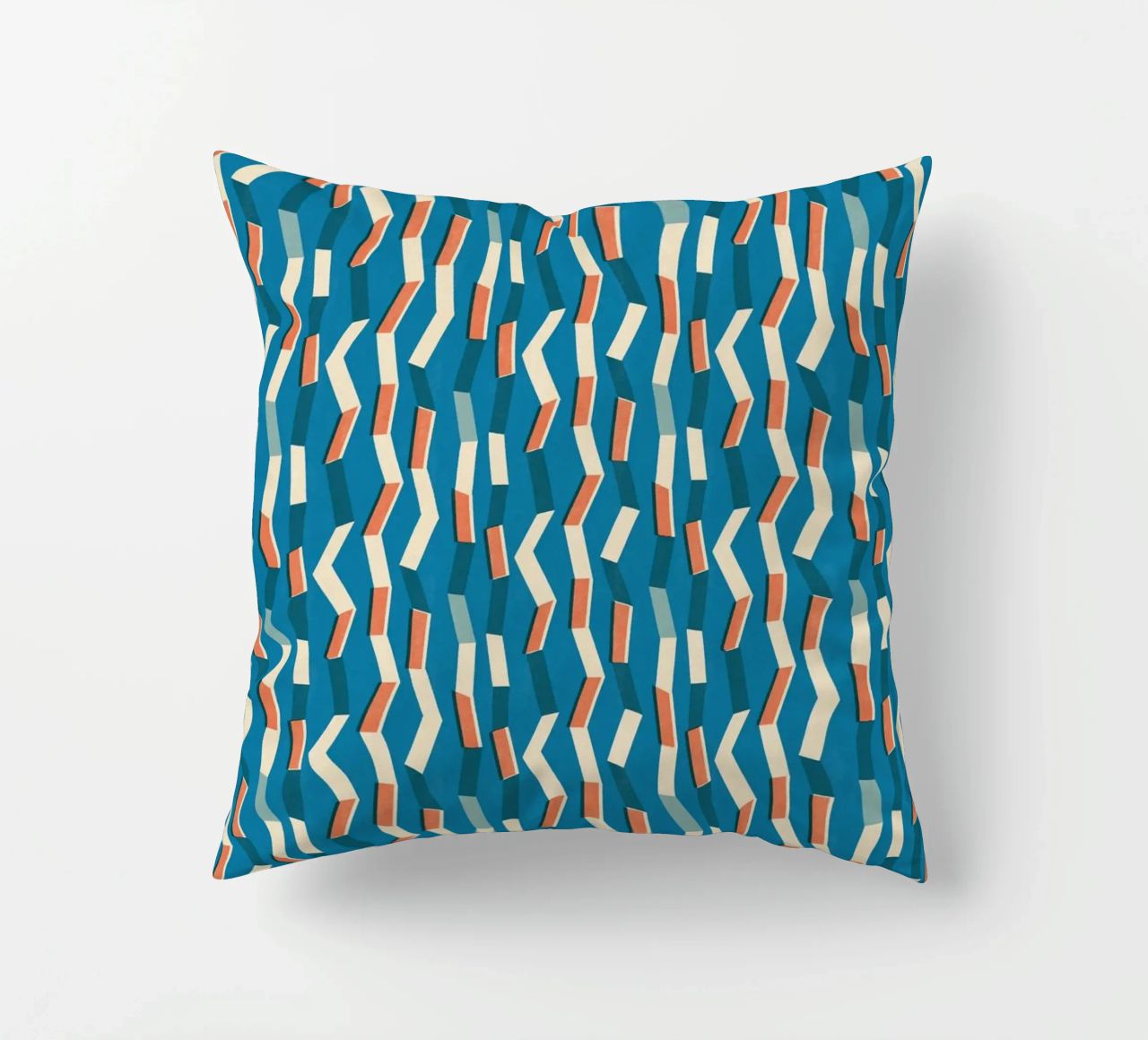 Cyano Pattern No 11 cuscino da treechild