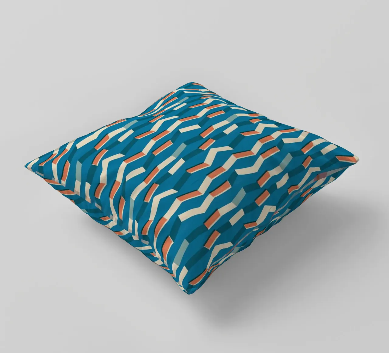 Cyano Pattern No 11 cuscino da treechild