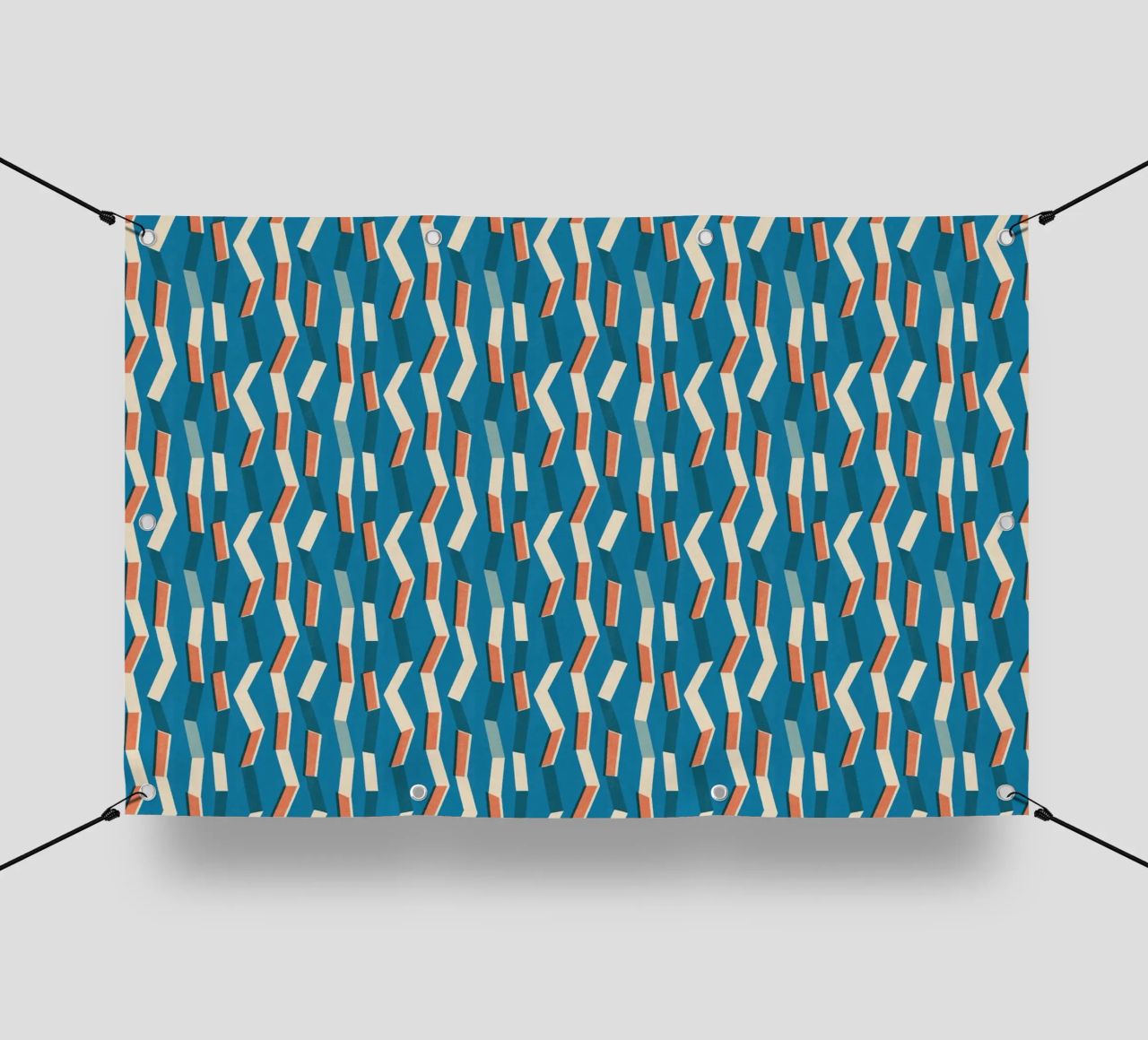 Cyano Pattern No 11 telo in pvc da treechild