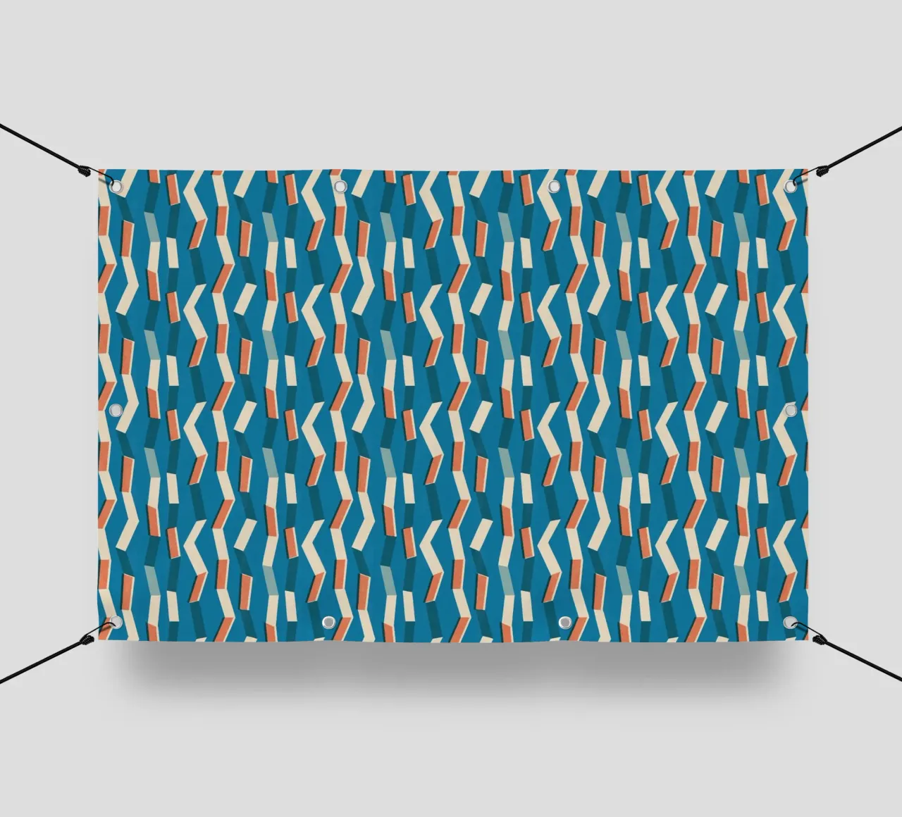 Cyano Pattern No 11 telo in pvc da treechild