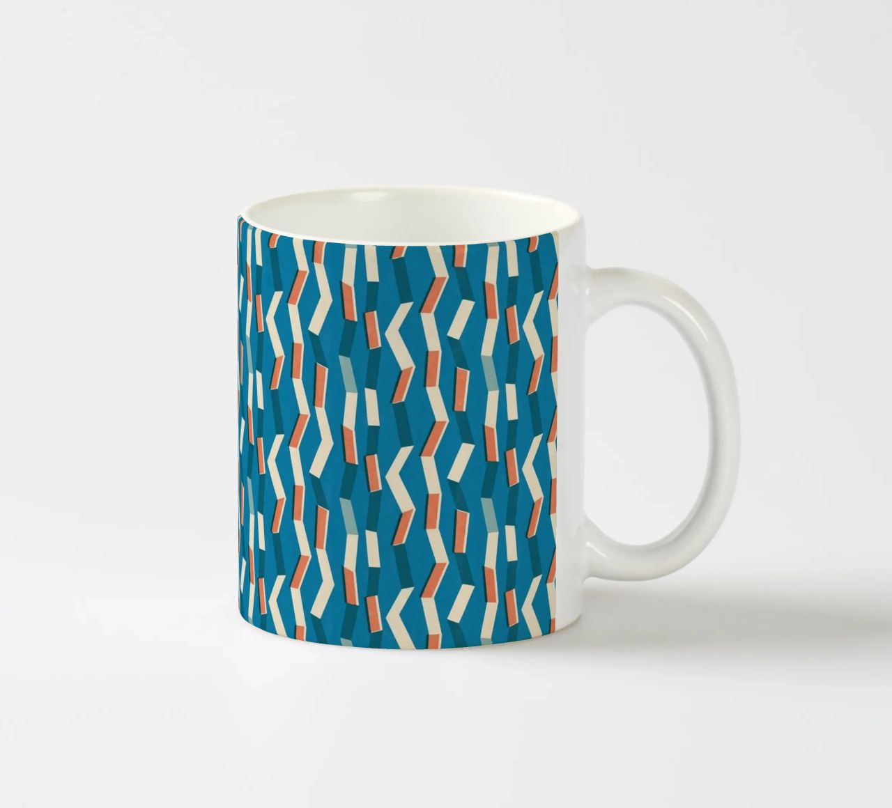 Cyano Pattern No 11 tazza in ceramica da treechild
