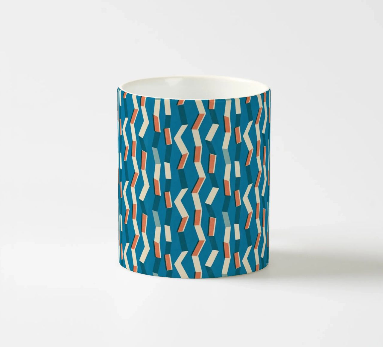 Cyano Pattern No 11 tazza in ceramica da treechild