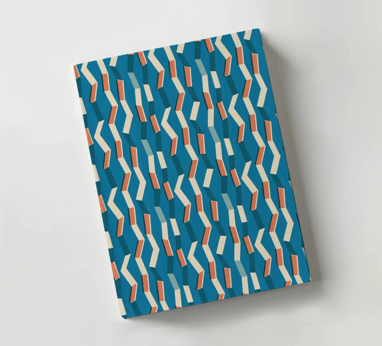 Cyano Pattern No 11 notebook by treechild