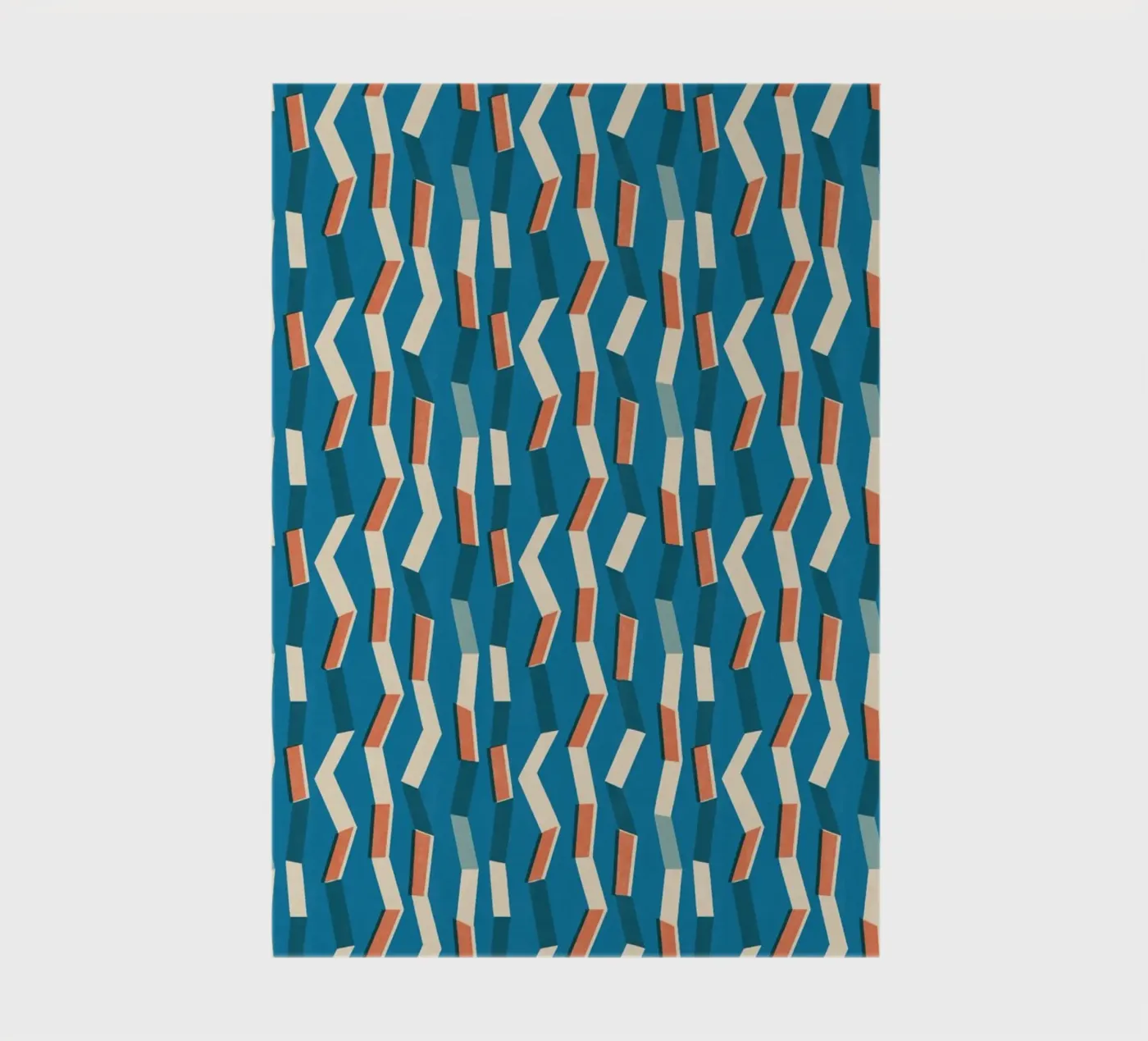 Cyano Pattern No 11 Notizbuch von treechild